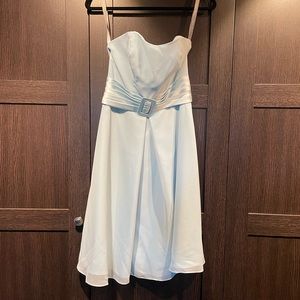 Alfred Angelo bridesmaids dress Size 2 light blue